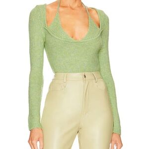 Callahan minty green sweater. Size medium.NWT.